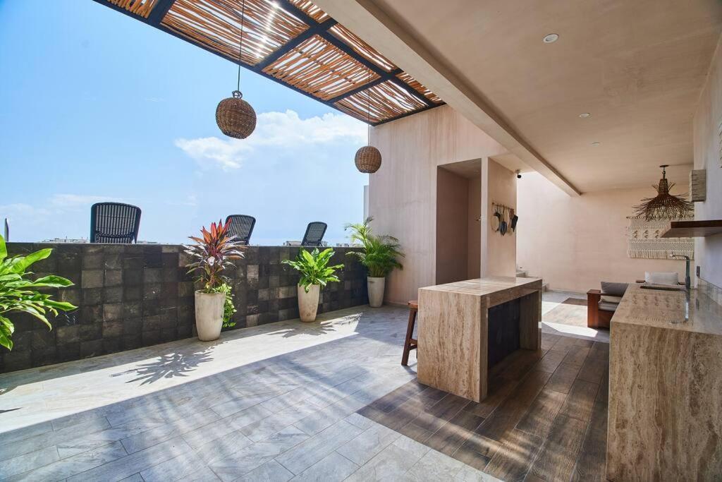 Phimai Gardens Ph3 - 2 Bdr Piscina Privada Y Vistas Apartment Tulum Ngoại thất bức ảnh
