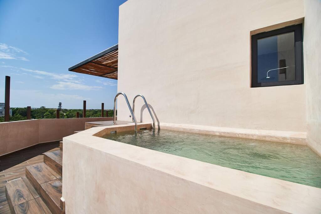 Phimai Gardens Ph3 - 2 Bdr Piscina Privada Y Vistas Apartment Tulum Ngoại thất bức ảnh